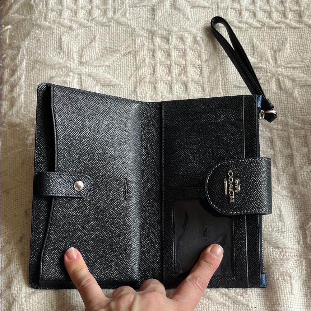 Coach Colorblock Wristlet - Picture 2 of 3